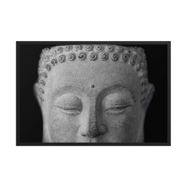 Peaceful Buddha 24x36 Framed Poster