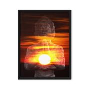Manipura 18×24 Framed Canvas Print