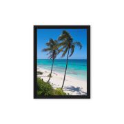 Secret Paradise 9×12 Framed Canvas Print