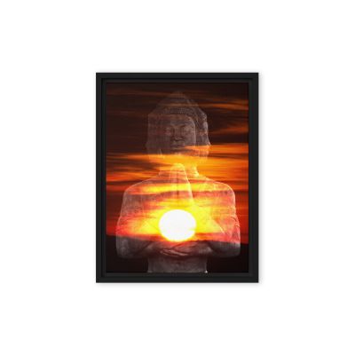 Manipura 9×12 Framed Canvas Print