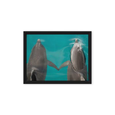 You and Me 9×12 Framed Canvas Print