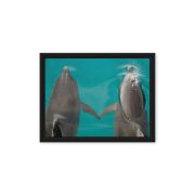 You and Me 9×12 Framed Canvas Print