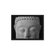 Peaceful Buddha 9×12 Framed Canvas Print