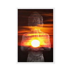 Manipura 24×36 Framed Canvas Print