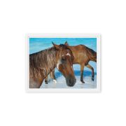 Free Spirits 9×12 Framed Canvas Print