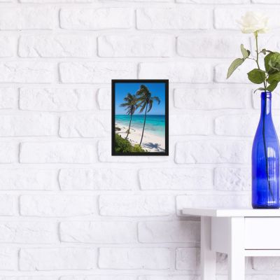 Secret Paradise 9×12 Framed Canvas Print