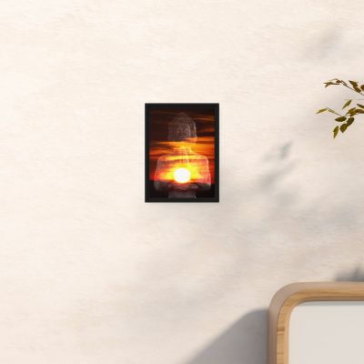 Manipura 9×12 Framed Canvas Print