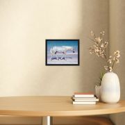 Pink Sand Prince 9×12 Framed Canvas Print