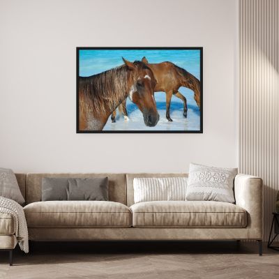 Free Spirits 24×36 Framed Canvas Print