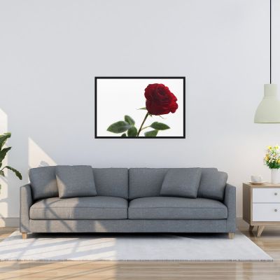 The Lovers Rose 24×36 Framed Canvas Print