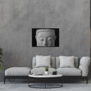 Peaceful Buddha 24×36 Framed Canvas Print