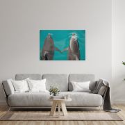 You and Me 24×36 Canvas Print
