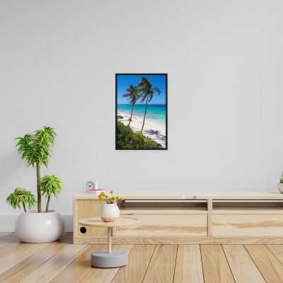 Secret Paradise 24×36 Framed Canvas Print