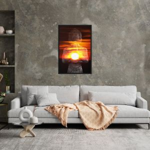 Manipura 24×36 Framed Canvas Print