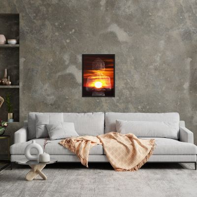 Manipura 18×24 Framed Canvas Print