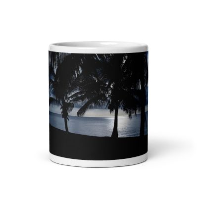 Twilight White Glossy Mug