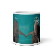 You and Me White Glossy Mug