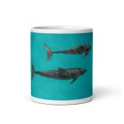 Twin Souls White Glossy Mug