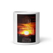 Manipura White Glossy Mug