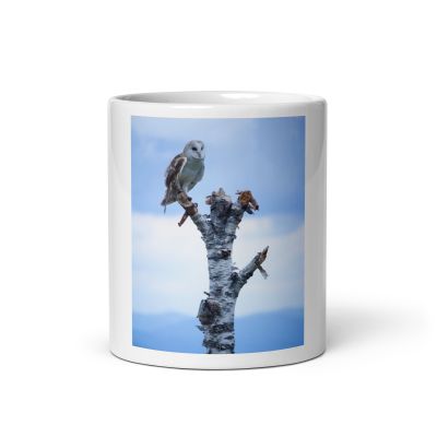 Athena White Glossy Mug