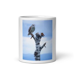 Athena White Glossy Mug