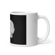 Light Out of the Dark White Glossy Mug