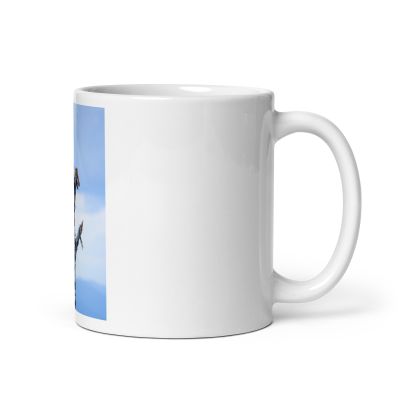 Athena White Glossy Mug