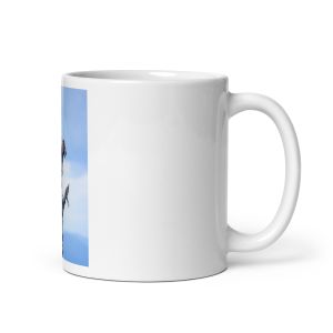 Athena White Glossy Mug