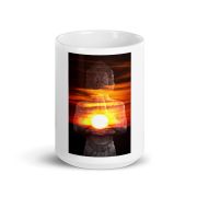Manipura White Glossy Mug