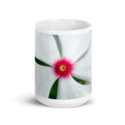 Madagascar Bloom White Glossy Mug