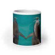You and Me White Glossy Mug