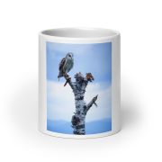 Athena White Glossy Mug
